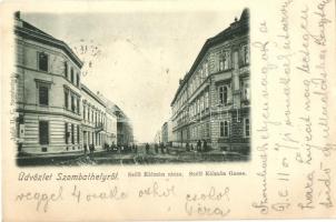 1899 Szombathely, Széll Kálmán utca, kiadja Apfel H. C.