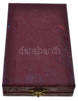 1984. "Április Negyedike Érdemrend" aranyozott, zománcozott Br kitüntetés mellszalaggal, s...