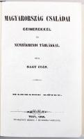 Nagy Iván: Magyarország családai czímerekkel és nemzedékrendi táblákkal. Bp., 1987, Helikon. Az 1857...