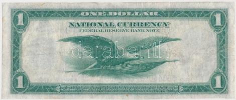 Amerikai Egyesült Államok 1918. 1$ "National Currency - New York" T:III restaurált
USA 19...