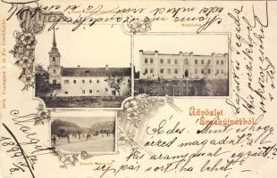 1899 Érsekújvár with Hospital