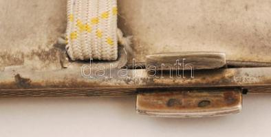 Ezüst cigarettatárca / Silver cigarette holder 186 g 8x16 cm