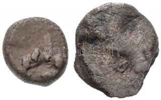 2db klf ókori hemitetartemorion, feltehetően Kr. e. ~VI-V. századból T:3
2pcs of diff ancient hemit...