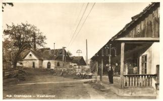 Oláhlápos, Magyarlápos, Lapus; Vashámor, Szeiler Mihályné italmérése / iron works, public house