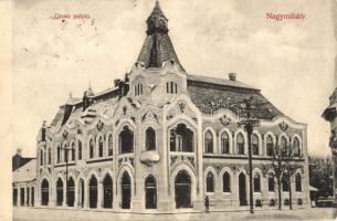 Nagymihály, Michalovce; Grósz palota / palace (b)