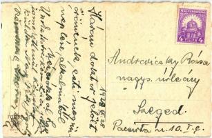 Dutch lady, Italian art postcard, unsigned Chiostri