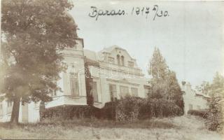 1917 Baracs, Szitányi kastély, photo