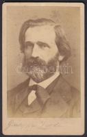 Giuseppe Verdi (1813-1901) fényképe / Photo of Giuseppe Verdi (1813-1901) composer 9x11 cm