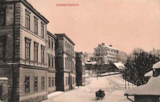 Körmöcbánya, Kremnica; Főreáliskola; kiadja Ritter Sándor / secondary school