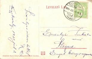 Nagykároly, Carei; Gróf Károlyi-kastély, Grünfeld Samu kiadása / castle