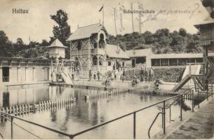 Nagydisznód, Heltau; Schwimmschule / swimming pool