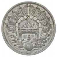 1867. "A Buda-Pesti Koronázás Emlékeül 1867" Sn koronázási emlékérem. Szign.: W.S. (16,92g...