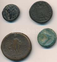 4db ókori bronzpénz hamisítványa T:2-,3 4pcs of fake ancient bronze coins C:VF,