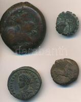 4db ókori bronzpénz hamisítványa T:2-,3
4pcs of fake ancient bronze coins C:VF,