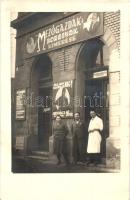 1936 Budapest, Péter Márton kocsmája,  Mezőgazdák Borainak Kimérése, photo (EB)