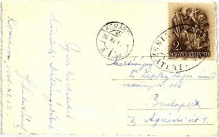 1938 Komárom, Komarno; Klapka tér bevonulási ünnep, Horthy Miklós / entry of the Hungarian troops, p...