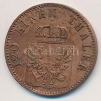 Német Államok / Poroszország 1864A 3pf Cu T:2 ph.
German States / Prussia 1864A 3 Pfennig Cu C:XF e...