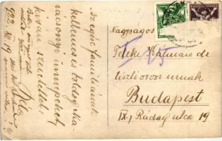 1922 Aknaszlatina, Cs. statní solné doly, naraziste / salt mine interior, photo (Rb)