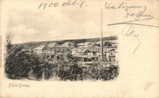 Felsőderna, Derna; Látkép, kiadja Sonnenfeld Adolf / general view