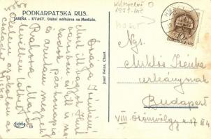 Körösmezö, Jasina-Kvasy, Statní mlekarna na Menculu / Menculi állami tejüzemek / dairy manufactures