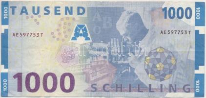 Ausztria 1997. 1000Sch T:III
Austria 1997. 1000 Schilling C:F