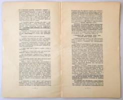 1939 Tiszteletteljes Folyamodása a Magyar Izraelita Vallásfelekezet Törvényes Képviseleti Szerveinek...