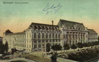 Bucharest, Bucuresti; Palatul Justitiei / Palace of Justice (EB)