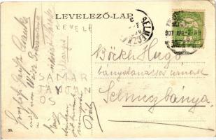 Pozsony, Pressburg; Vásártér, villamos / market square, tram (EK)