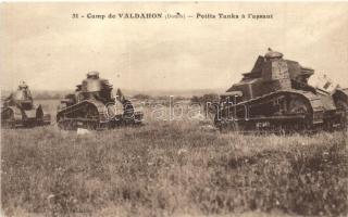 Camp de Valdahon, Petits Tanks a l&#039;assaut / WWII French tanks