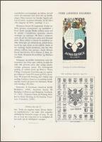 1975-76 Nordisk Exlibris Tidsskrift. Kobenhavn, sok eredeti beragasztott ex libris illusztrációval, ...