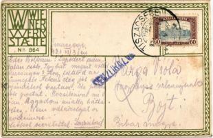 Wiener Werkstätte No. 864. litho s: Eduard Josef Wimmer-Wisgrill (fl)