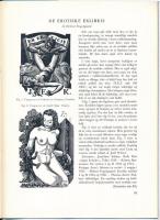 1977   Nordisk Exlibris Tidsskrift. Kobenhavn, sok eredeti beragasztott ex libris illusztrációval, 4...