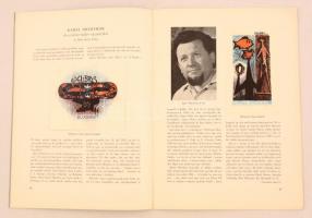 1967   Nordisk Exlibris Tidsskrift. Kobenhavn, sok eredeti beragasztott ex libris illusztrációval, 4...