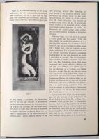 1949-50 Nordisk Exlibris Tidsskrift. Kobenhavn, sok eredeti beragasztott ex libris illusztrációval, ...