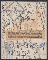 1924 Ady Endre szülei aranylakodalmuk alkalmából. Fotó 9x12 cm