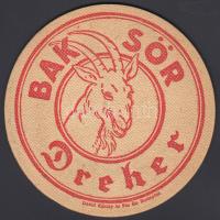 cca 1935 Dreher Bak sör söralátét / Vintage beer-mat