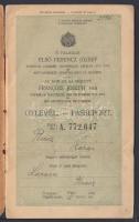 1914 Magyar útlevél / Hungarian passport