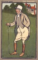 The Squire s: Lance Trackeray Litho