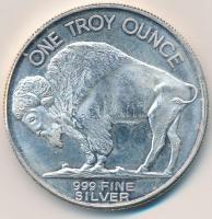 Amerikai Egyesült Államok DN "Buffalo" jelzetlen befektetési Ag érme (30,94g/0.999/39mm) T...