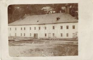 1911 Besztercebánya, Banská Bystrica; fűrésztelep (?) / saw mill (?), photo