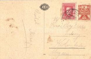 Poprád, Főtér, Albert Spitzer kereskedése / Hlavne namestie / Hauptplatz / main square, shop (EK)