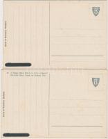 Tátra - 2 db régi képeslap, Felkai-völgy, Tarpatak / 2 postcards