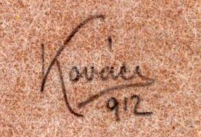 Kovács jelzéssel: Ex musicis Lia Kovács. Ex libris. Litográfia, jelzett / Litho signed. 16x23 cm