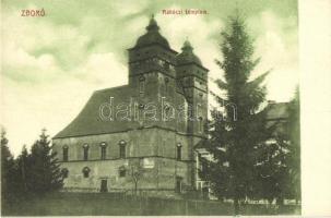 Zboró, Zborov; Rákóczi templom, kiadja Divald műintézet / church