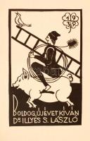 Boldog újévet kíván a MEGE! 1939.
Bp. 1938. MEGE. 2 lev. 41 t. A Magyar Exlibrisgyűjtők és Grafikab...