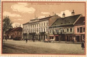 Kassa, Kosice; Schalkház nagyszálloda, villamos / hotel, tram
