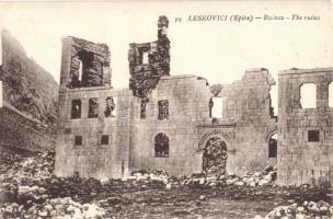 Leskovik, Leskovici; Epirus, Ruins (EK)