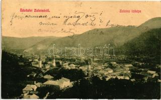 Zalatna, Zlatna; Látkép, kiadja Baik Traján / general view