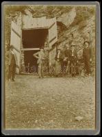 cca 1890 Magas-Tátra, Bélai-Cseppkőbarlang / Dripstone cave in the Tatra, 13x9 cm