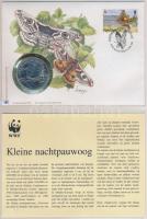 1986-1998. 3db klf "WWF - Természetvédelmi Világalap" érmés bélyeges boríték, FDC, "E...